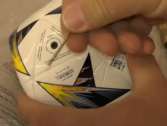 How To Deflate A Soccer Ball With A Needle