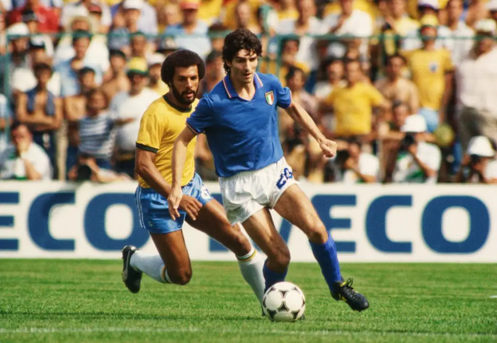 Paolo Rossi, an Italian football player,