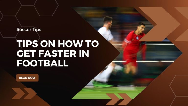 Tips On How To Get Faster In Football | Speed Up Your Game